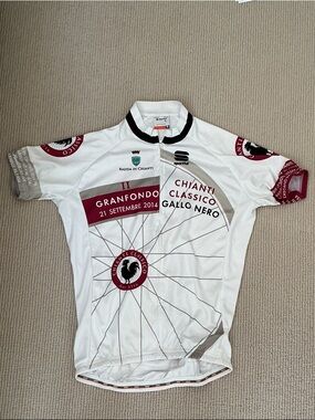 Men’s Chianti Classico White Cycling Jersey